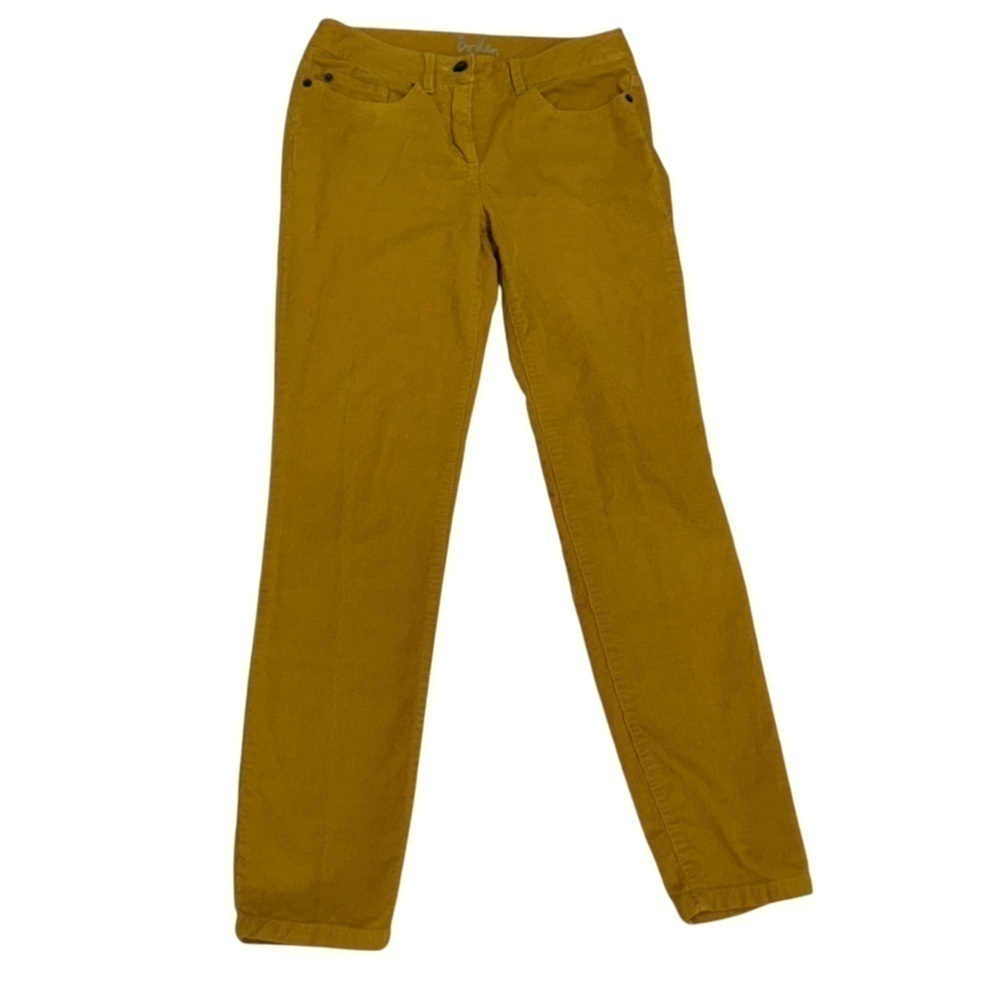 Boden Slim Straight Mustard Yellow Women's Pants. Like New.